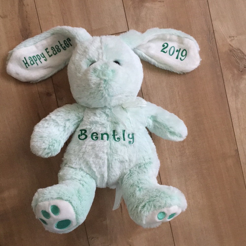 Easter bunny plush